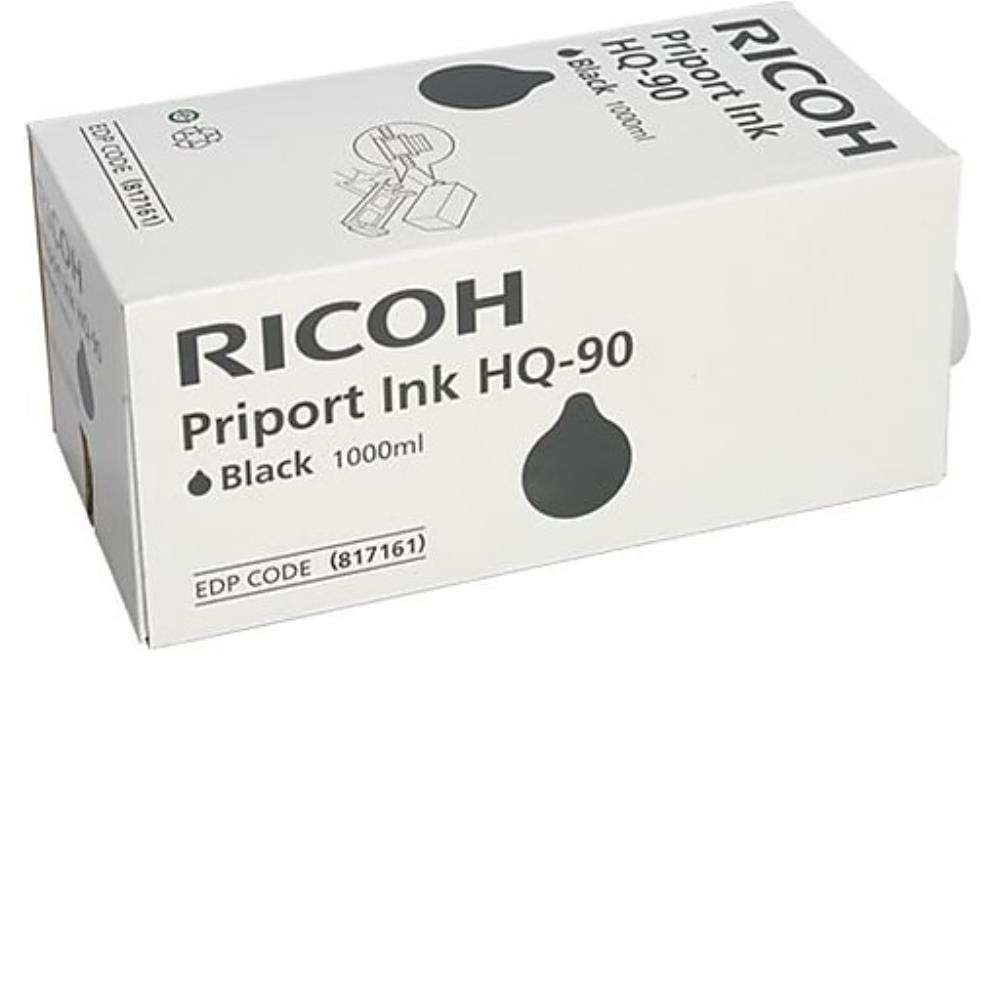 Чернила Ricoh Black Type VII (type 7) 1000мл CPI12BLK/HQ90 (CP6346/CP6334/DX4640/HQ7000/HQ9000)