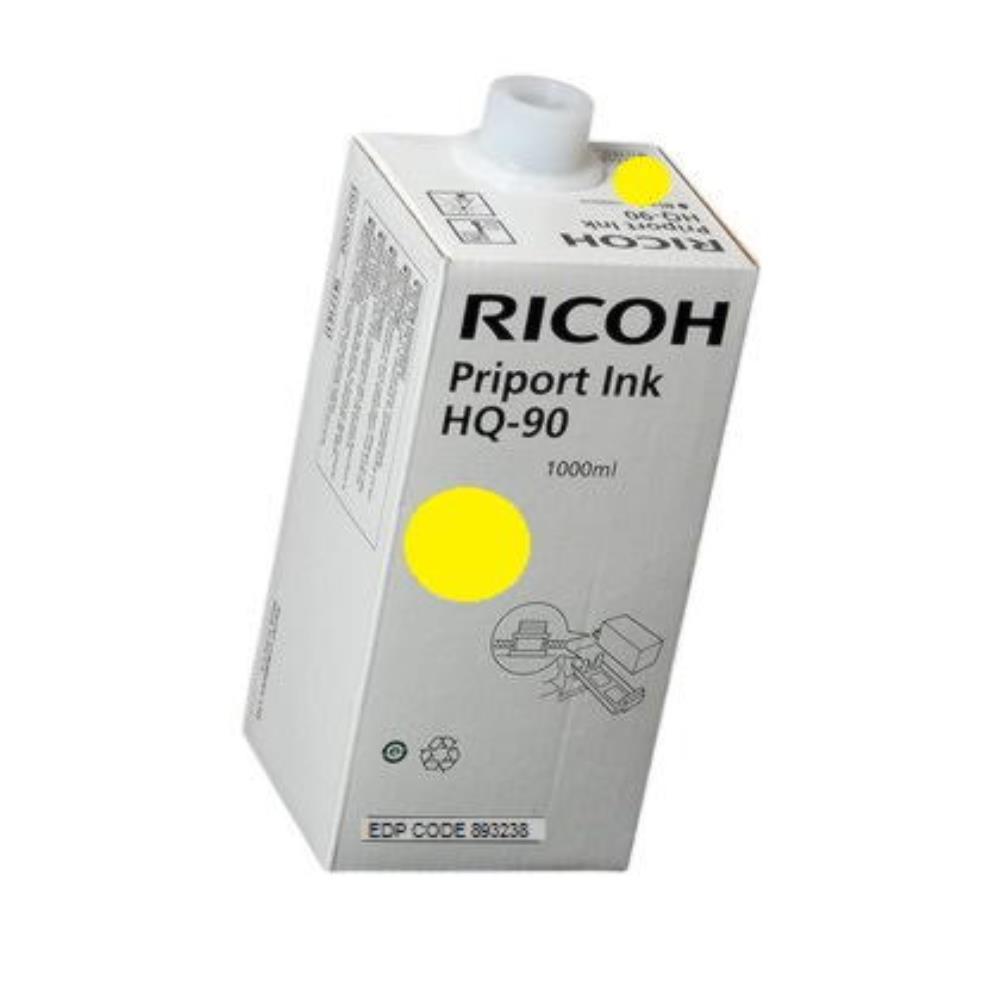 Чернила Ricoh Yellow Type VII (type 7) 1000мл CPI12ORA (CP6346/CP6334/DX4640/HQ7000/HQ9000)