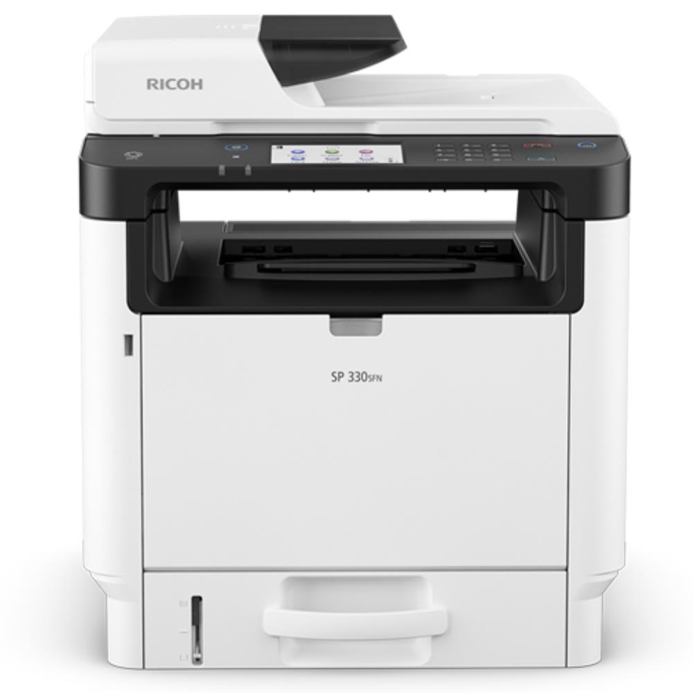 RICOH SP 330SFN (SP330SFN) сетевой принтер/ цветной сканер/ копир/факс/ ADF/ дуплекс/ А4