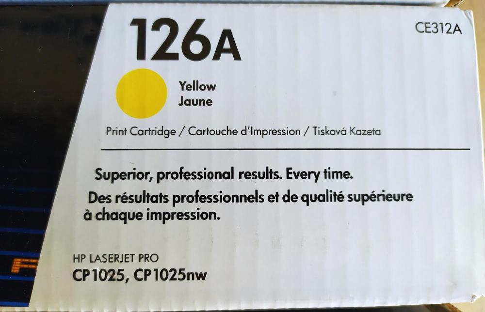 Картридж НР лазерный для HP LJ CP1025 Yellow