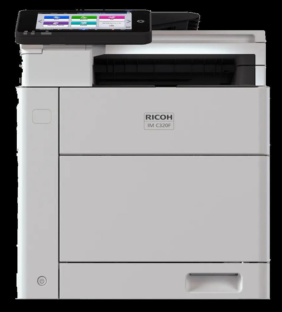 Ricoh IM C320F (полноцветный сетевой принтер/копир/сканер/факс/дуплекс/однопроходный автоподатчик оригиналов(SPDF)/А4) для бизнеса